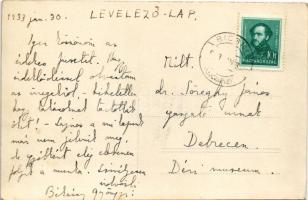 1933 Óbarok (Bicske), falu részlet. photo