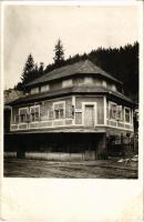 1942 Tusnádfürdő, Baile Tusnad; Rozalia Villa, Erdélyi étterem és sörcsarnok / Transylvanian restaurant and beer hall. photo