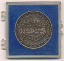 1984. 100 éves a Szerelvényértékesítő Vállalat / SZÉV bronz emlékérem sérült műanyag tokban (42mm) T:UNC