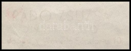 Radó Zsuzsa divattervező, működött a XX. sz. közepén: Női nyári ruhaterv, 1940 k. Ceruza, akvarell, ...