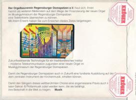Németország - Der Orgelbauverein Regensburger Domspatzen e.V. - orgona telefonkártya