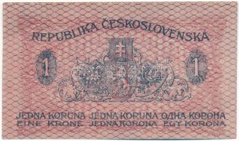 Csehszlovákia 1919. 1K T:XF Czechoslovakia 1919. 1 Koruna C:XF Krause 6.a