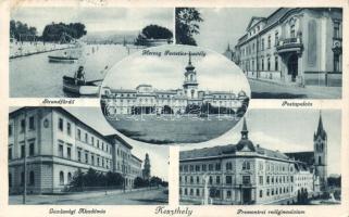 Keszthely, Gazdasági Akadémia, strand, Herceg Festetics kastély, Postapalota, Premontrei reálgimnázium