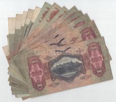 1930-1944. 16db vegyes pengő bankjegy T:F,VG