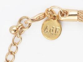 Nyaklánc és fülbevaló szett, Swarovski kristályokkal ékítve eredeti dobozában, leírással