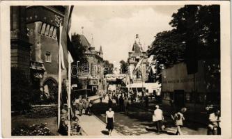 1948 Budapest XIV. Nemzetközi Vásár, Üveg, porcelán, lakberendezés, wc, Kossuth Petőfi, Táncsics + So. Stpl