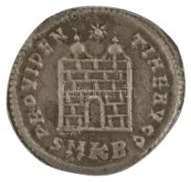 Római Birodalom / Cyzicus / I. Constantinus 325-326. AE3 ezüstözve (2,81g) T:VF Roman Empire / Cyzic...