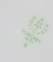 Hollóházi Ferencvárosi Torna Club falitál, jelzéssel, hibátlan, d: 15 cm