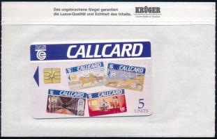 Írország - Callcard 5 egységes telefonkártya