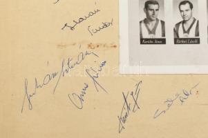 1967 Ferencváros Torna Club (Fradi) 1967-es labdarúgó bajnokcsapatának játékosainak és stábjának aut...