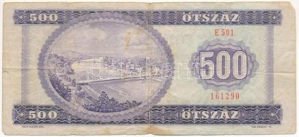 1975. 500Ft "E 501 161290" T:VG folt, kis anyaghiány
Adamo F41