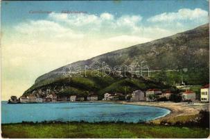 Petrovac, Petrovac na Moru, Castellastua; Süddalmatien / general view, beach