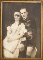 Dinnyés Lajosné Frank Etelka (1879-1956) DInnyés Lajos miniszterelnök édesanyjának két fotója, gyerm...