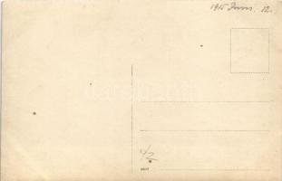 1915 Első világháborús osztrák-magyar katonai kommandó a vasúti alagút előtt / WWI K.u.k. military, ...