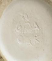 Gorka Géza (1894-1971): Iparművészeti vállalatos kétfüles kínáló, jelzéssel, kis kopottsággal, 18x12...