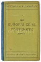 Molnár Antal: Az európai zene története 1750-ig. Kultura és Tudomány. (DEDIKÁLT). Bp., 1920, Franklin-Társulat, 2 sztl. lev.+ 311+(1) p.+ 1 (kihajtható) t. Kiadói félvászon-kötés, minimálisan sérült borítóval. Az előzéklapon a szerző, Molnár Antal (1890-1983) zenetörténész, zeneszerző autográf, ceruzával írt dedikációjával / ajándékozási soraival családtagja részére.