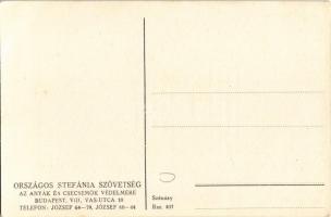 Gyermekben él a nemzet... Kiadja az Országos Stefánia Szövetség az anyák és csecsemők védelmére / Hu...