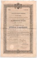 Budapest 1892-1903. "Magyar Korona Országai 4%-kal kamatozó Járadékkölcsön" államadóssági ...