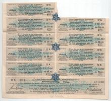 Budapest 1892-1903. "Magyar Korona Országai 4%-kal kamatozó Járadékkölcsön" államadóssági ...