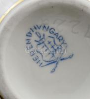 Herendi Viktória mintás kis váza, jelzéssel, hibátlan, d: 5,5 cm