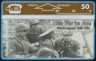 Ausztria 1000 Jahre Österreich - D-nap/ Második világháború 50 egységes telefonkártya