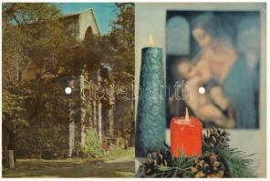 6 db MODERN Colorvox hanglemez képeslap borítékban / 6 modern Colorvox record postcards in envelope