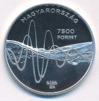 2022. 7500Ft Ag "Magyar származású Wolf-díjasok - Lax Péter" kapszulában, tanúsítvánnyal T...