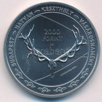 2021. 2000Ft Cu-Ni "Vadászati és Természeti Világkiállítás" kapszulában T:BU Adamo EM433