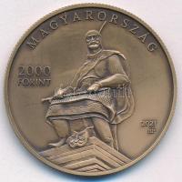 2021. 2000Ft Cu-Zn "Ópusztaszeri Nemzeti Történeti Emlékpark" kapszulában T:UNC