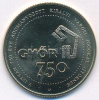 2021. 750Ft "Győr 750" Cu-Ni-Zn kapszulában T:BU
