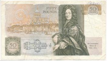 Nagy-Britannia DN (1981-1984) 50P T:F kis beszakadás
United Kingdom ND (1981-1984) 50 Pounds C:F sm...