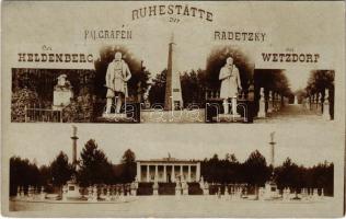 Heldenberg, Heldenberg bei Wetzdorf (Glaubendorf); Ruhestatte FM. Crafen des Radetzky, Gedenkstätte Heldenberg / military monuments (fa)