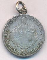 1841B 20kr Ag "V. Ferdinánd" füllel T:F
Hungary 1841B 20 Kreuzer Ag "Ferdinand V&quo...