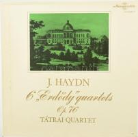 Tátrai Quartet - J. Haydn - 6 "Erdődy" quartets Op. 76, 3 x Vinyl, LP. (3 lemezes, díszdobozos kiadás). Hungaroton, Magyarország, 1982.