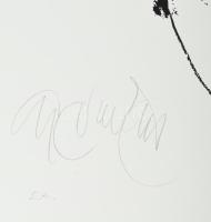 Gyémánt László (1935-): Akt. Szitanyomat, papír, jelzett, művészpéldány E.A./Ex. jelzéssel, lapméret...