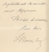 1913 Zágráb, Báró dr. lomniczai Skerlecz Iván (1873-1951) jogász, horvát-szlavon-dalmát bánja, főren...