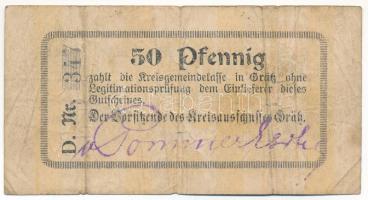 Német Birodalom / Graz 1915. 50pf T:VG German Empire / Graz 1915. 50 Pfennig C:VG