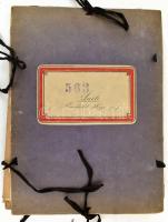 cca 1909-1911-1940? Adler Marianne izraelita származású zongoratanárnő, Szendy Árpád (1863-1922) zon...