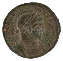 Római Birodalom / Siscia / I. Constantinus 318-320. Follis (2,53g) T:XF,VF Roman Empire / Siscia / Constantine I 318-320. Follis "IMP CONSTANTINVS PF AVG / VICTORIAE LAETAE PRINC PERP - delta SIS dot" (2,53g) C:XF,VF