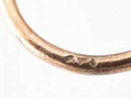 14K arany (Au) fülbevaló 1 g