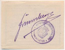 Németország / Weimari Köztársaság / Rotthalmünster 1919. 50pf bélyegzéssel T:XF Germany / Weimar Rep...