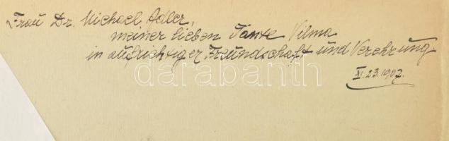 cca 1907-1962 Gisela Schlesinger Selden-Goth (1884-1975) 4 db kottája: 

Four Short Studies für Pi...