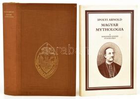 Ipolyi Arnold: Magyar mythologia. [Két kötet, hasonmás és függelékek]. Bp., 1987, Európa. Kiadói egészvászon-kötés / kiadói papírkötés, kiadói papírtokban, a hasonmás kötetben ajándékozási bejegyzéssel.