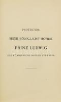 Illustrierter Katalog der XI. Internationalen Kunstausstellung im kgl. Glaspalast zu München 1913. (Kiállítási katalógus). München, 1913, Münchener Graphische Gesellschaft, Pick & Co., XLVII+(1)+473+(3) p. + 164 (fekete-fehér képek) p. +(2)+VI p.+ 52 (hirdetések) p. Német nyelven. Átkötött egészvászon-kötésben, az eredeti elülső és hátsó papírborítók bekötve.