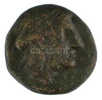 Római Köztársaság Kr.e. ~200-100. bronz érme (4,39g) T:F Republic of Rome ~200-100 BC bronze coin (4,39g) C:F