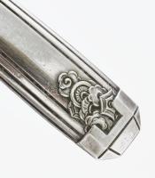 Ezüst (Ag) pralinés kanál, jelzéssel, h: 17,5 cm, bruttó: 39 g