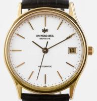 Raymond Weil Automatic karóra, naptárkijelzős, szépen jár, bőr szíjjal, díszdobozban, d: 28 mm