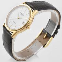 Raymond Weil Automatic karóra, naptárkijelzős, szépen jár, bőr szíjjal, díszdobozban, d: 28 mm