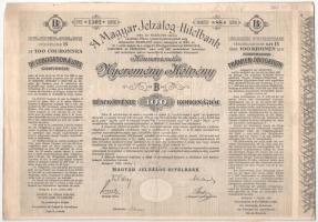 1906. Budapest "A Magyar Jelzálog-Hitelbank Nyeremény-Kötvénye" "A" (2x) és &quo...