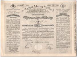 1906. Budapest "A Magyar Jelzálog-Hitelbank Nyeremény-Kötvénye" "A" (2x) és &quo...